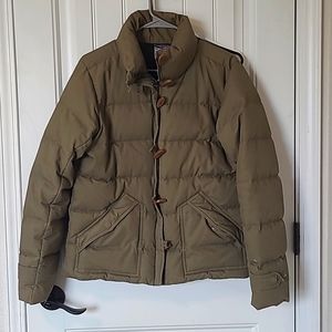 Patagonia Olive Toggle Button Coat